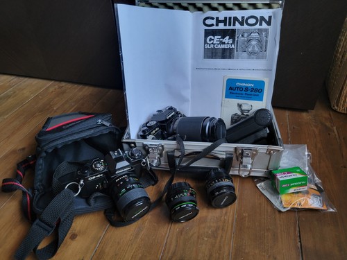 Chinon 35mm slr camera - chinon,