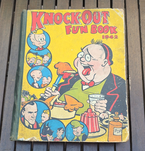 Knockout fun book annual - book, 1942