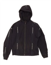 EMPORIO ARMANI Boys Graphic Windbreaker Jacket 13-14 Years Navy Blue DR84