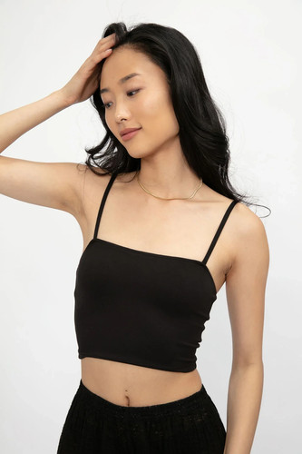 Women non padded cami crop - non-padded,