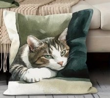 Cat no 2 cushion  Cover 45cm x