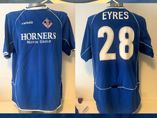 Oldham Athletic David Eyres Carlotti Adult XL Shirt Jersey Football Soccer 2005