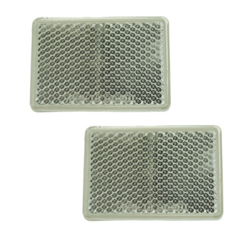 White front reflectors - , for