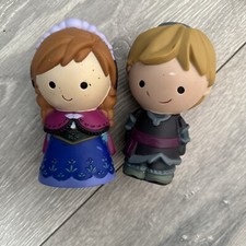 Disney Store Frozen 5" Anna & Kristoff  Bath Pool Toddler Toys
