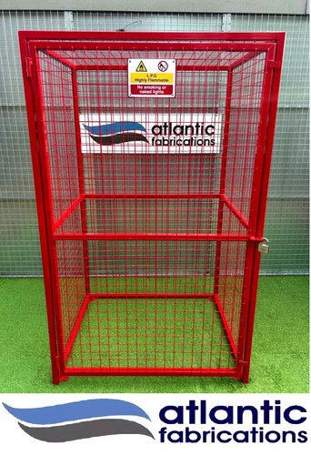 Gas cylinder storage cage x - 12,