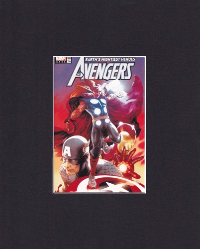 8x10 matted print - print, comic