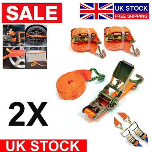 Heavy duty ratchet tie down - 2x,