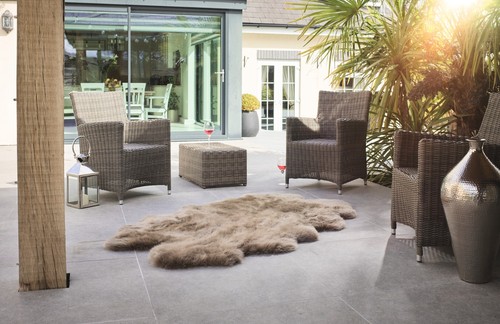 Taupe brown quad - 4, pelts