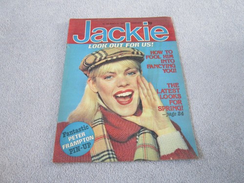 Jackie magazine comic march - magazine,