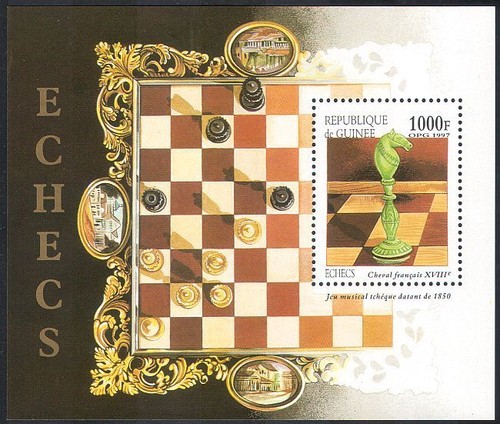 Guinea 1997 chess - guinea,