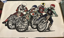 Vintage  Speedway poster