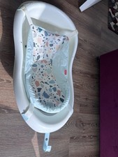 Fisher-Price Rinse 'N Grow Tub, Baby Bath with Sling (0887961086348)