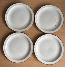 Vintage Wedgewood Stonehenge Midwinter Set of 4 Small Dinner Plates 22.3 Cm