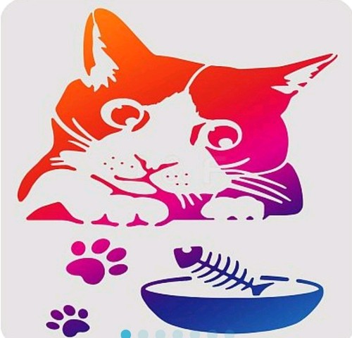 Pet plastic drawing painting - pet,