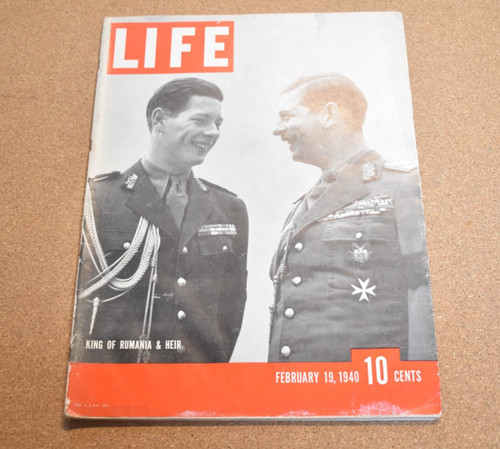 Ww2 era life magazine - life, feb.