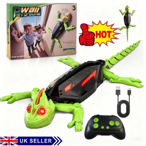 Wall climbing gecko toy - wall,