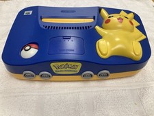 Pokemon Pikachu Edition Nintendo 64 Pal / Eur N64 Console *cleaned*