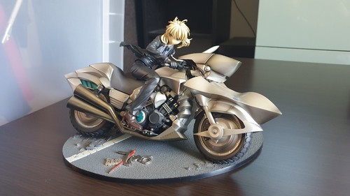 Fate zero saber motorcycle - fate/zero,