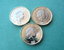 2017, 2018 & 2019 £1 Nations