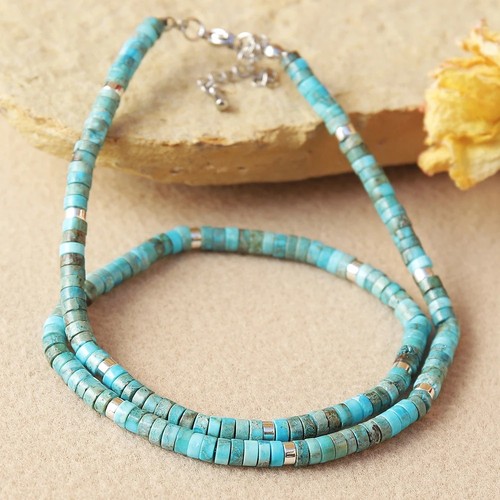 Natural turquoise beaded - turquoise,