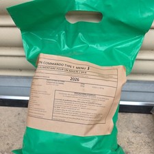 New Sealed French Type T J Commando 24hr Ration Pack MRE 2026 Menu RCIR Rations