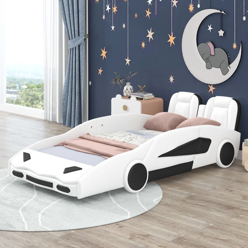 Modern wood race car - modern, car-shaped