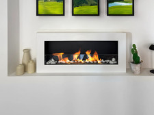 Wall hung bio fireplace - wall-hung, bio-fireplace