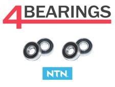 4 x NTN 6204 2RS Sealed Wheel Bearings for 115mm PCD Hubs Trelgo Franc Trailer