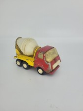 TONKA CEMENT MIXER LORRY VINTAGE TRUCK  1970's RED AND YELLOW
