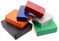 Genuine Hammond Diecast Aluminium Stompbox Enclosure / Various Colours