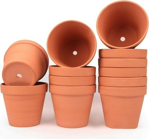 10pcs 8cm terra cotta plant - 8cm,