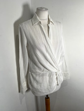 Massimo Dutti fixed wrap shirt