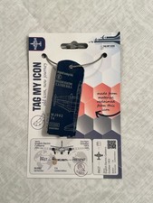 Metal Tag formed from English Electric Canberra