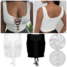 Women Sexy Bandage Tank Crop
