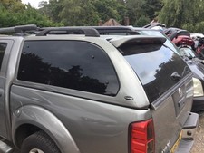 Nissan Narava D40 Model Truckman Canopy Faded Paint & Tailgate Locks Damaged