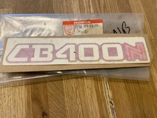 Honda decal emblem CB400N side panel ? , Please read below