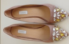 BNWOT Untold Beige/Pink shoes size 40 / UK 6½