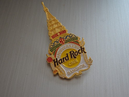 Hard rock cafe pin bangkok - hard,