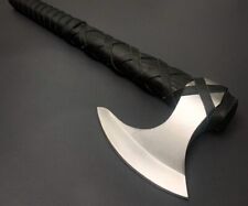 Handmade Carbon Hatchet . Black Ragnar Axe Wood Chopping Axe Best Gift For Him