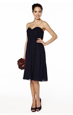Bhs Darcy Short Bridesmaid Dress Navy Size 10, 12, 18 BNWOT