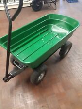 Garden Trolley Cart Dump Wheelbarrow 4 Wheels - 120kg - 76ltr - TC2145