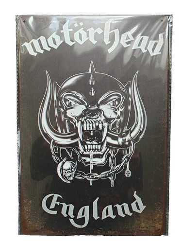 Motorhead metal sign plaque - motorhead,