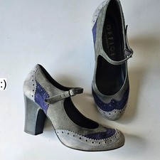 Office 4 high heel brogues