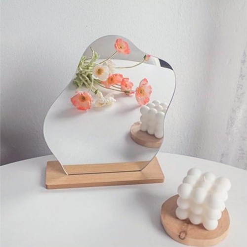 Acrylic irregular wavy mirror - acrylic,