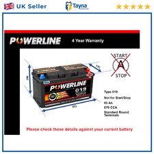 Battery fits DAIMLER V8 250