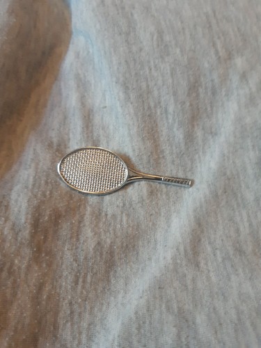 Vintage silver toned - silver-toned, tennis