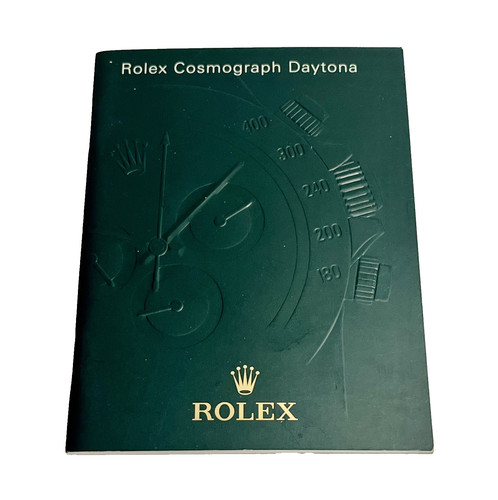 Genuine rolex daytona booklet - rolex,