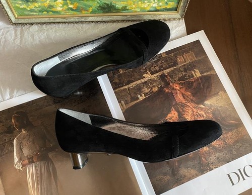 Women bally heels - heels, black