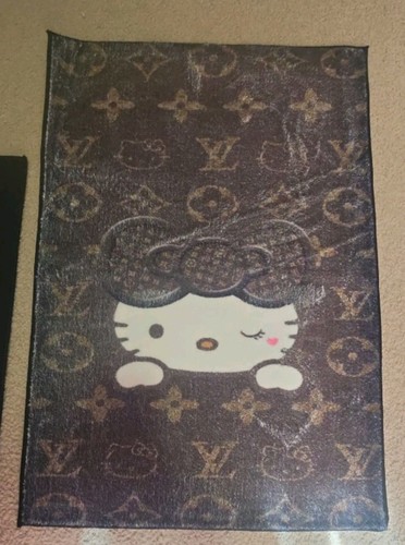 Hello kitty tufted rug - hello,
