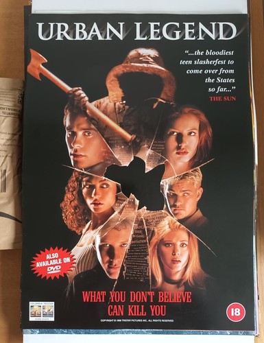 Urban legend movie poster - urban,